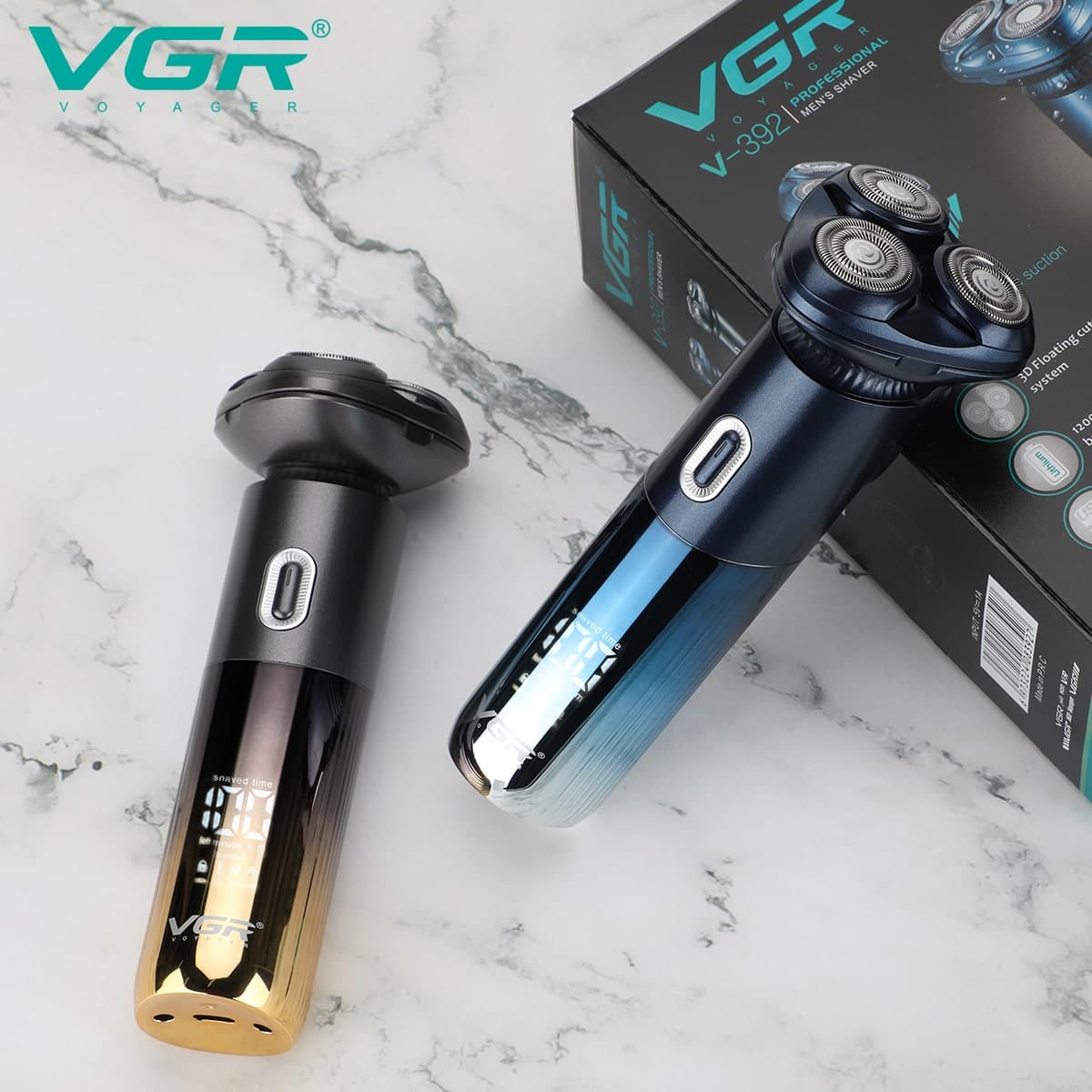ریش تراش سه تیغ وی جی آر مدل VGR-392 — تصویر ۳