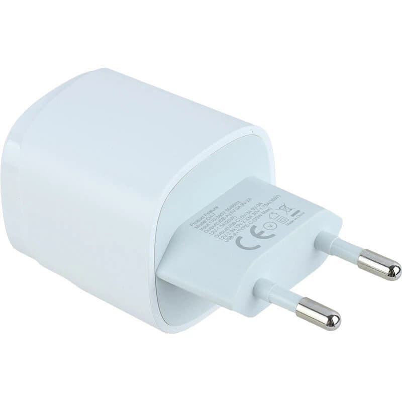 شارژر دیواری اکسیژن مدل CH7 توان 35 وات دو پورت — تصویر ۶