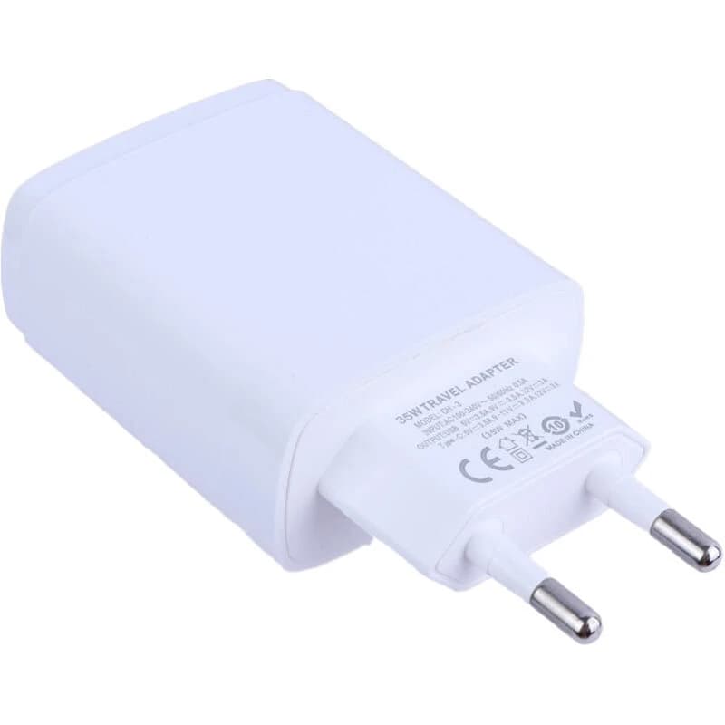 شارژر دیواری اکسیژن مدل CH3 سفید توان 35 وات — تصویر ۱۱