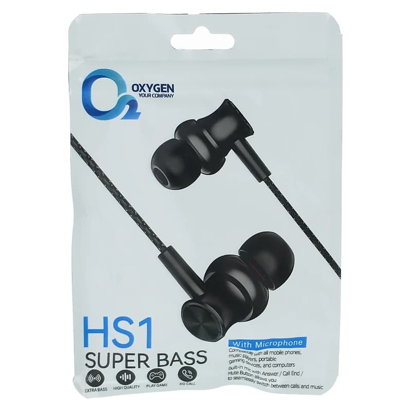 هندزفری سیمی اکسیژن مدل HS1 — تصویر ۵