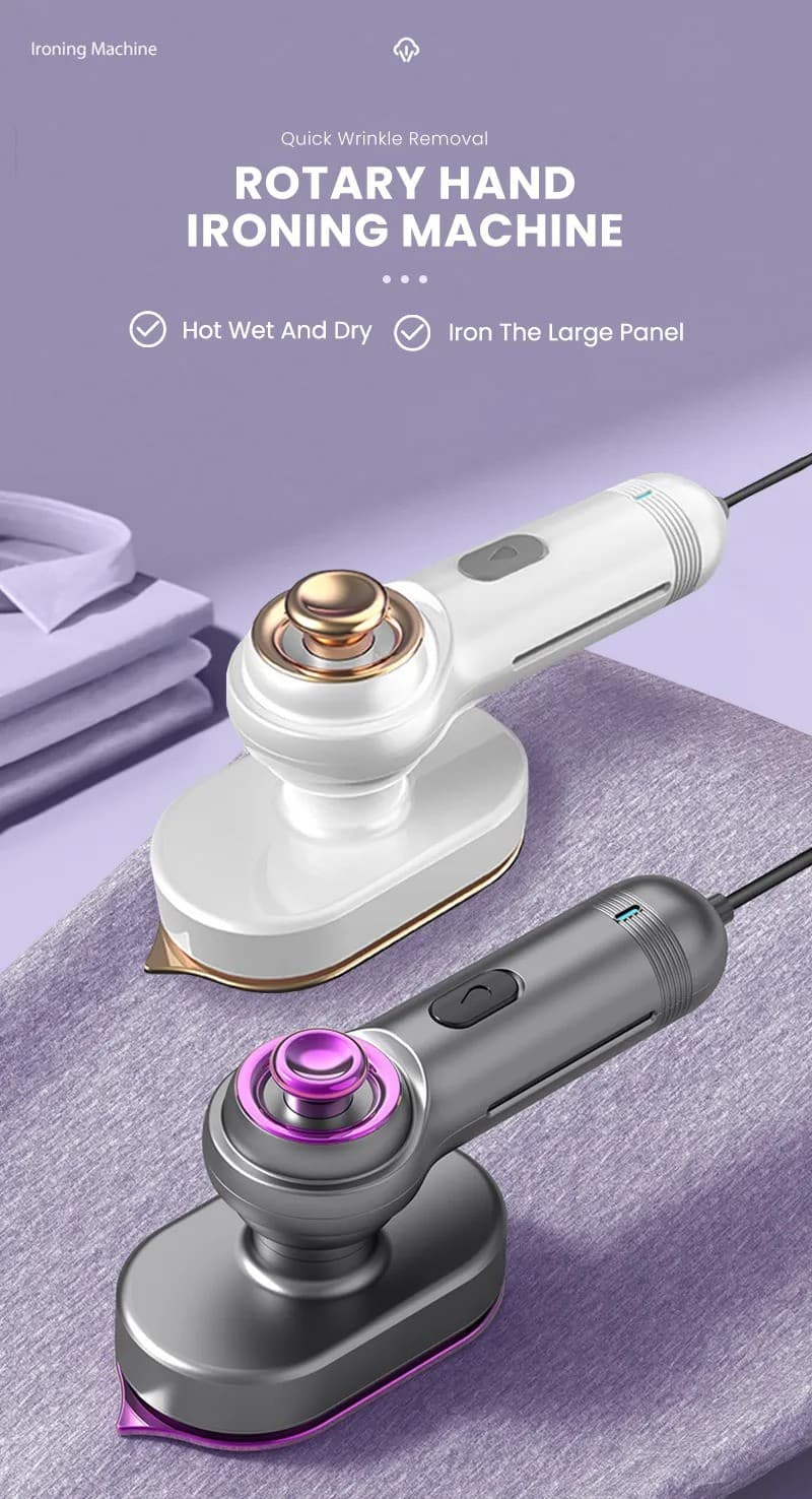 اتو بخار دستی مدل Handheld ironing machine HB606