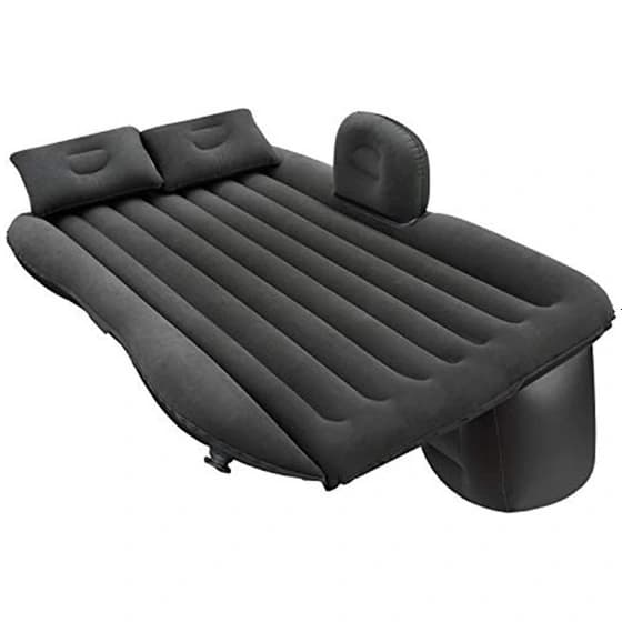 تشک بادی داخل ماشین روکش مخملCAR AIR BED BOI — تصویر ۹