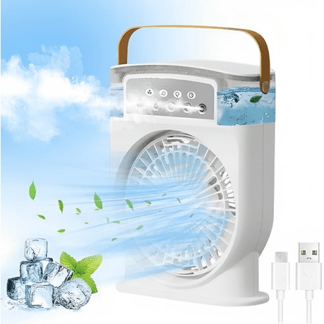 پنکه رومیزی مه پاش مدل40 ORB ا40 PORTABLE MINI COLD FAN — تصویر ۳