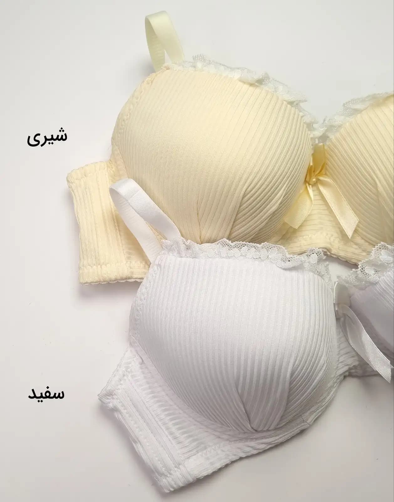 سوتین اسفنجی زنانه فنر دار کبریتی سپینود — تصویر ۱۱