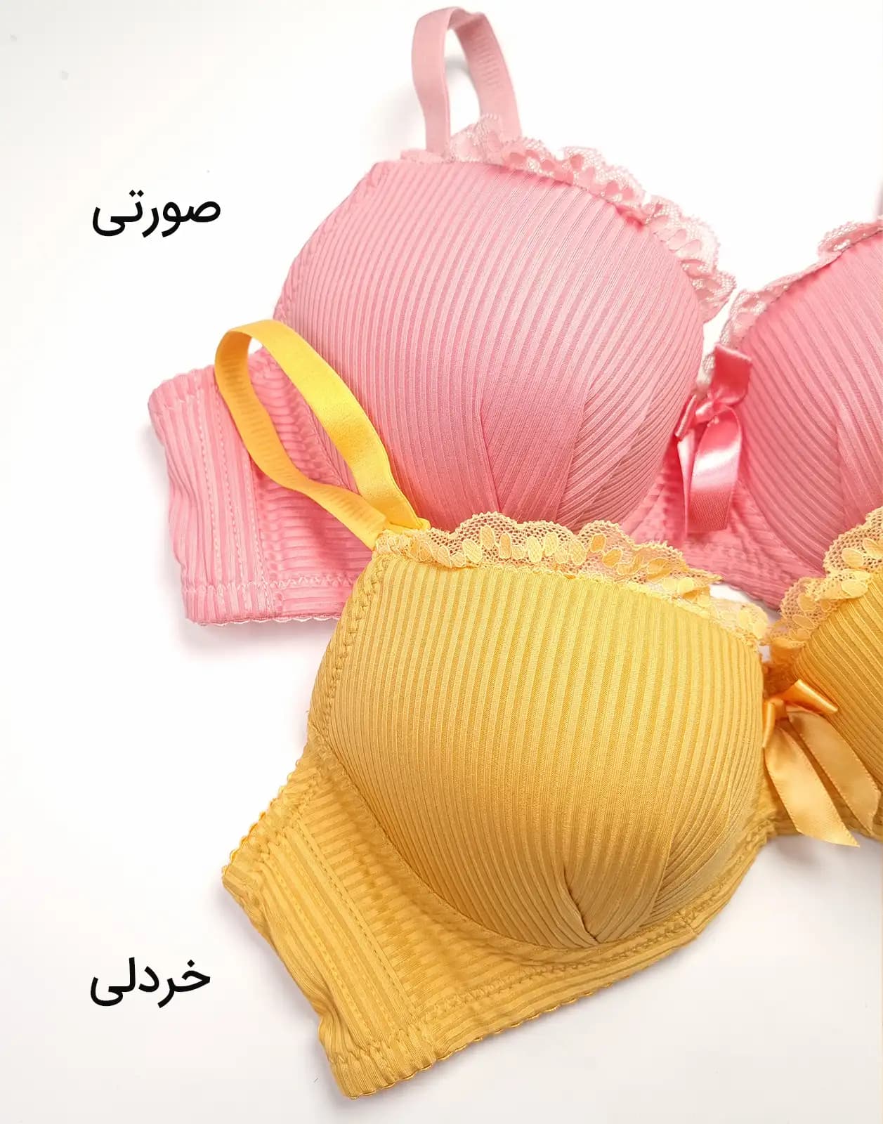 سوتین اسفنجی زنانه فنر دار کبریتی سپینود — تصویر ۴