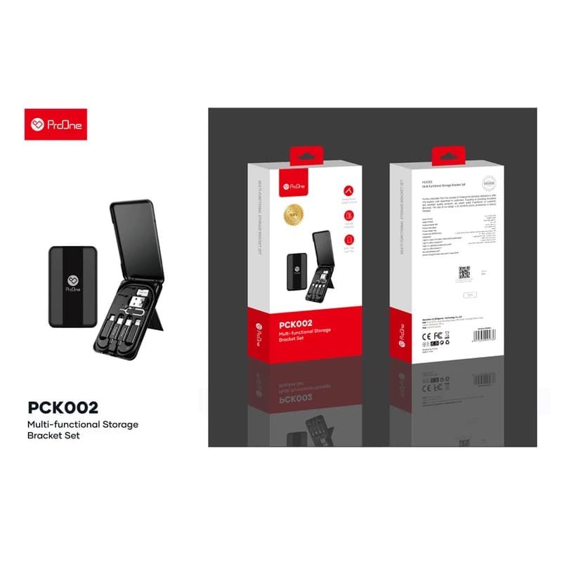 کابل تبدیل USB-C به USB-C / لایتنینگ / USB / microUSB پرووان مدل PCK002 طول 0.28 متر — تصویر ۲