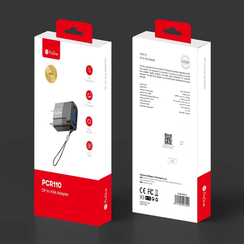 مبدل DP به VGA پرووان مدل PCR110 — تصویر ۱۱