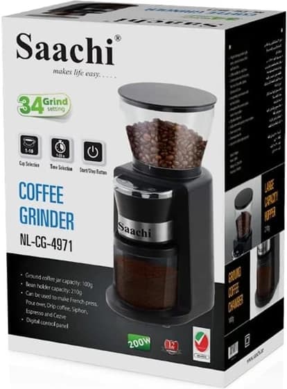 آسیاب قهوه ساچی مدل NL-CG-4971 ا COFFE GRINDER NL-CG-4971 — تصویر ۵
