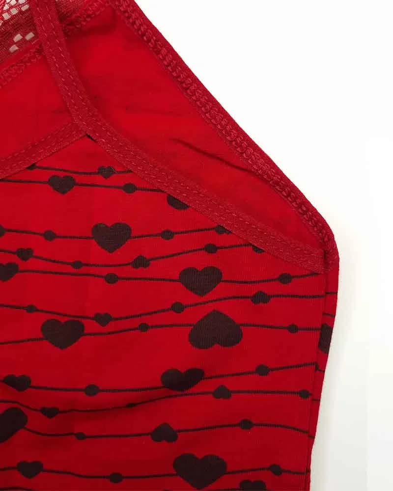 ست تاپ و شورتک گیپور بندی پناه سیلکا — تصویر ۵