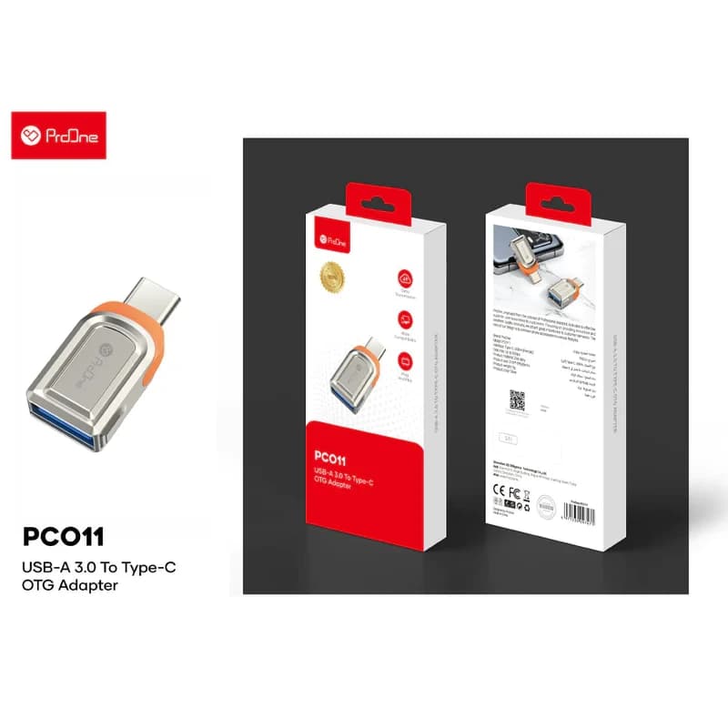 مبدل USB به تایپ سی پرووان مدل PCO11 — تصویر ۳