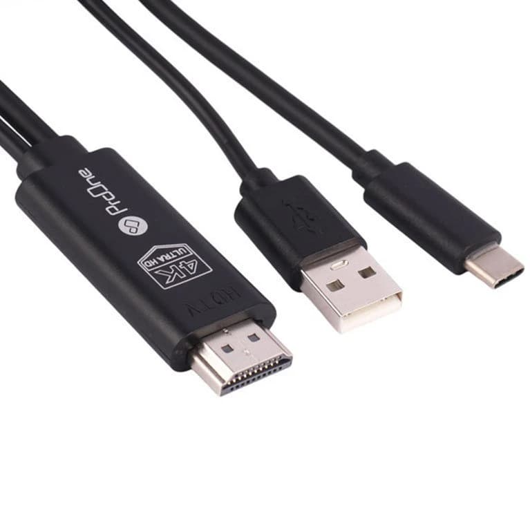 کابل تبدیل USB-C به HDMI پرووان مدل PCH77 طول 1.8متر