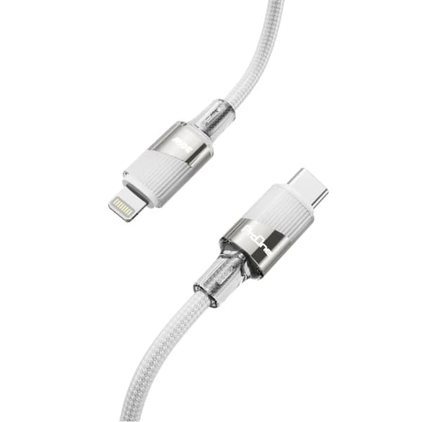 کابل تبدیل USB-C به لایتنینگ پرووان مدل PCC132 طول 1 متر — تصویر ۲