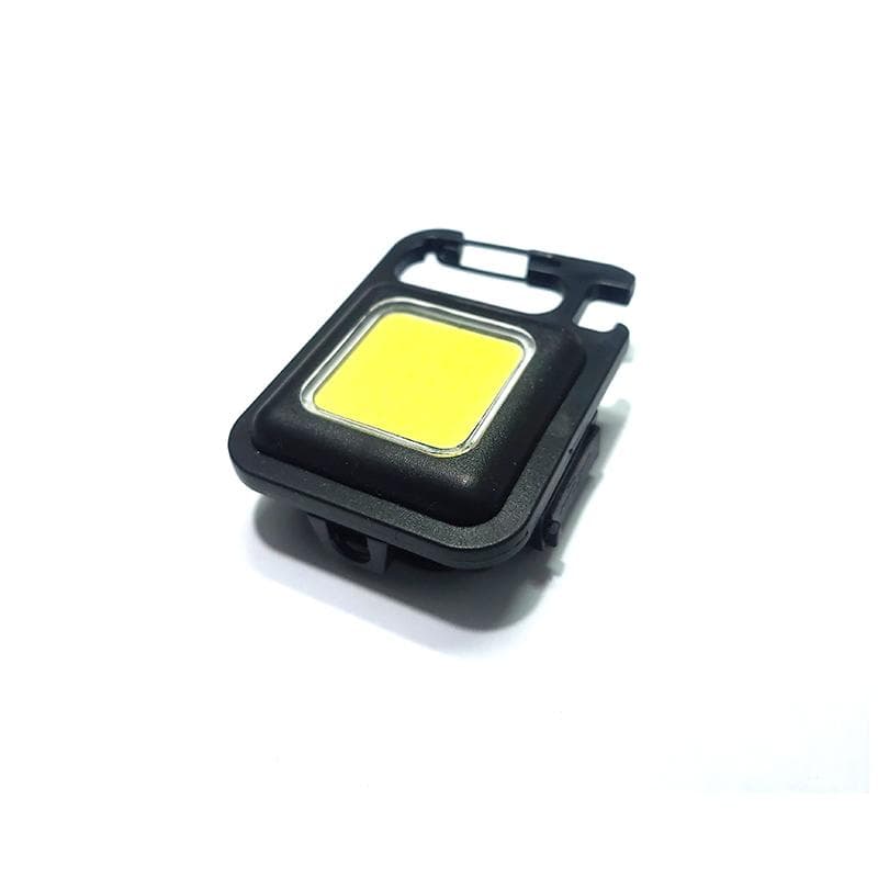 چراغ قوه شارژی بدنه پلاستیک کیچاین ا Cob Rechargeable Keychain Light