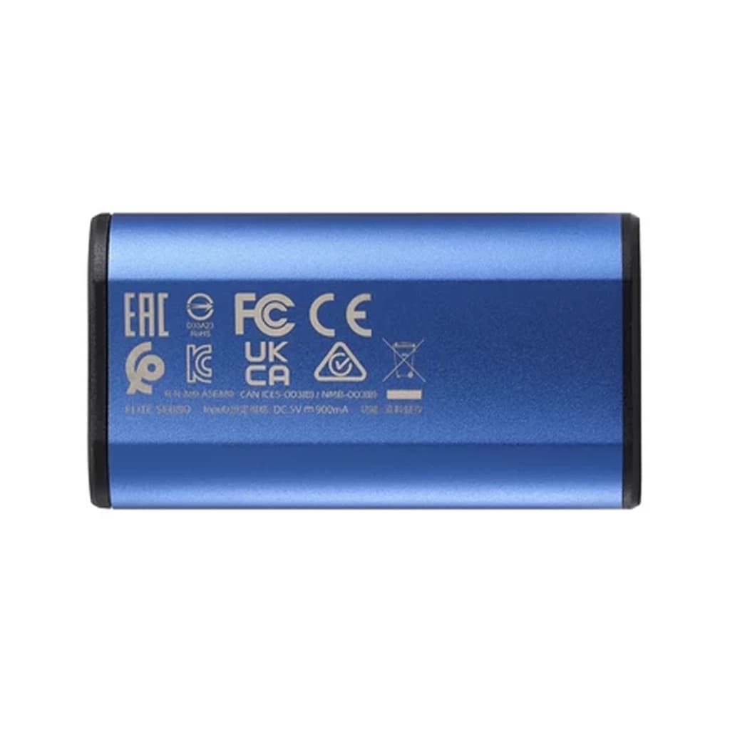 حافظه SSD اکسترنال ای دیتا مدل ADATA ELITE SE880 با ظرفیت 1 ترابایت رنگ آبی — تصویر ۳