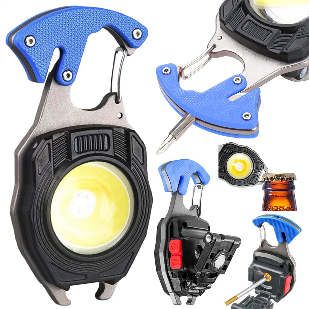 چراغ قوه المنتی مدل W5147 ا LED RECHARGEABLE — تصویر ۴