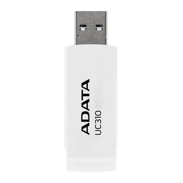 فلش مموری 64 گیگابایتی ای دیتا مدل ADATA UC310 64G USB3.2 رنگ سفید