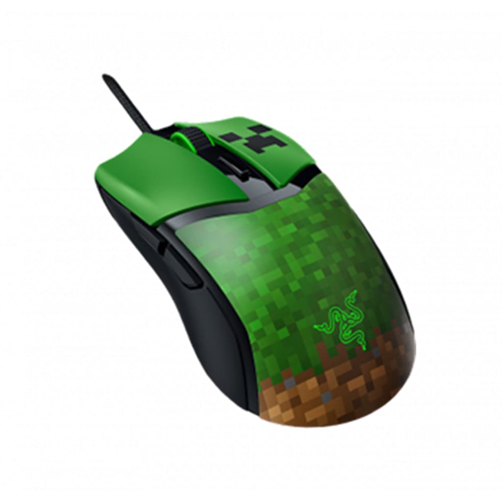 موس گیمینگ ریزر مدل RAZER COBRA MINECRAFT EDITION رنگ سبز — تصویر ۳