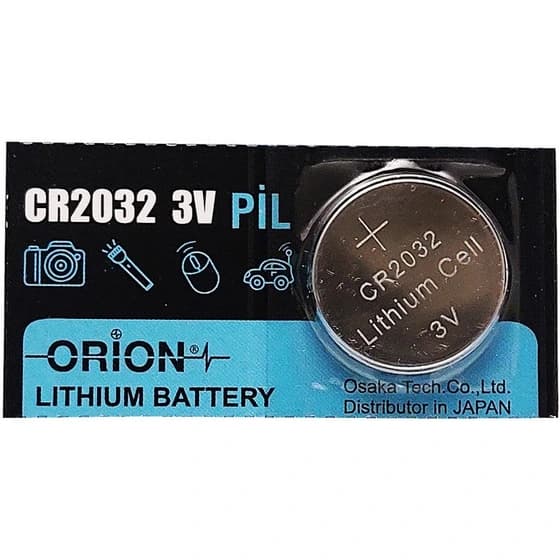 باتری سکه ای 3 ولت CR2032 تکی مارک ORION — تصویر ۲