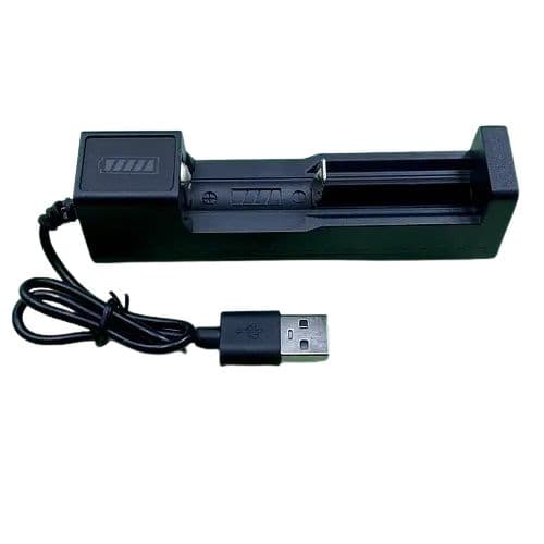 شارژر باتری لیتیوم یون USB با نشانگر سطح شارژ و قطع خودکار