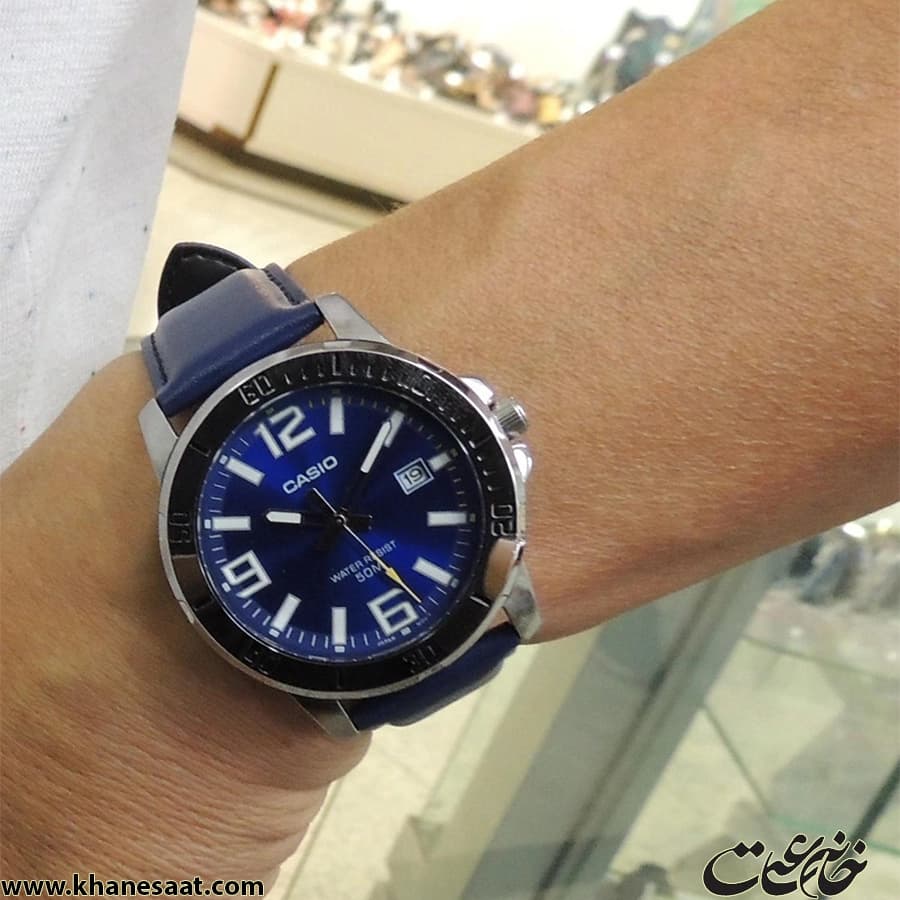 ساعت مچی مردانه کاسیو مدل MTP-VD01L-2BVUDF — تصویر ۹