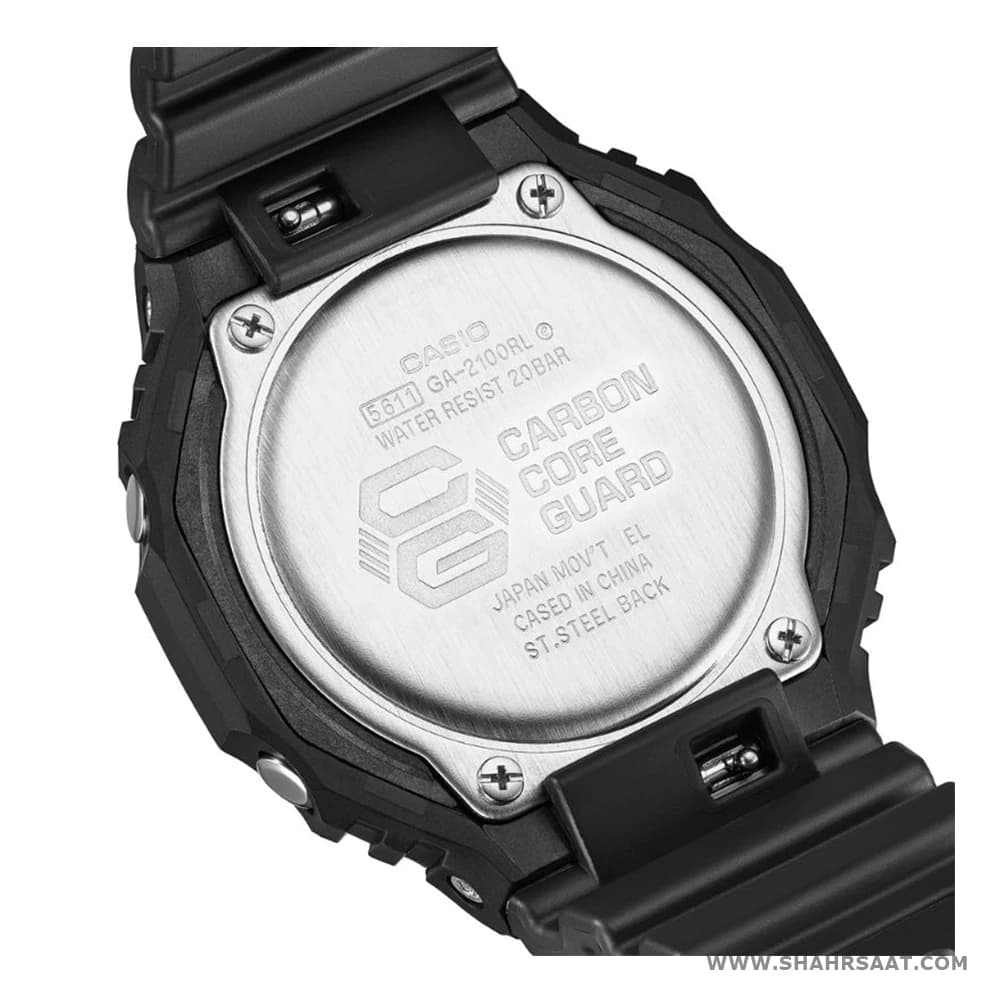 ساعت مچی مردانه کاسیو جیشاک مدل GA-2100RL-1ADR — تصویر ۱۲
