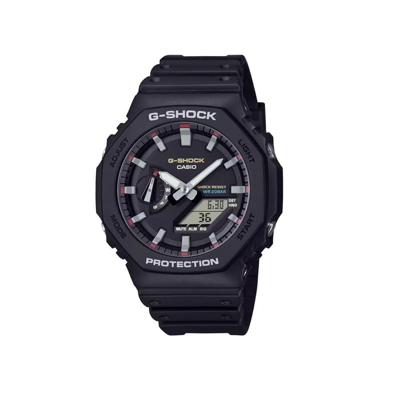 ساعت مچی مردانه کاسیو جیشاک مدل GA-2100RL-1ADR — تصویر ۲