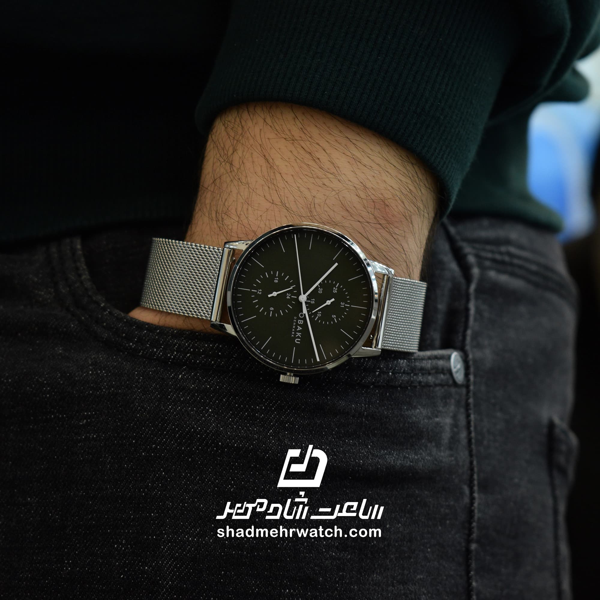 ساعت مچی مردانه برند اباکو مدل V308GMCEMC — تصویر ۵
