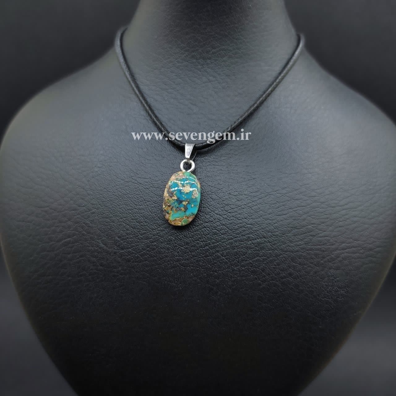 گردنبند فیروزه نیشابوری (کدB275) — تصویر ۶