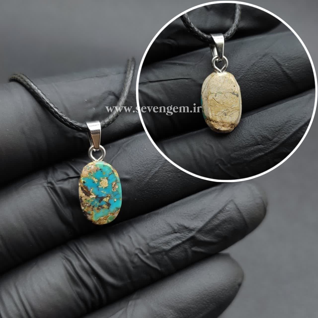 گردنبند فیروزه نیشابوری (کدB275) — تصویر ۷