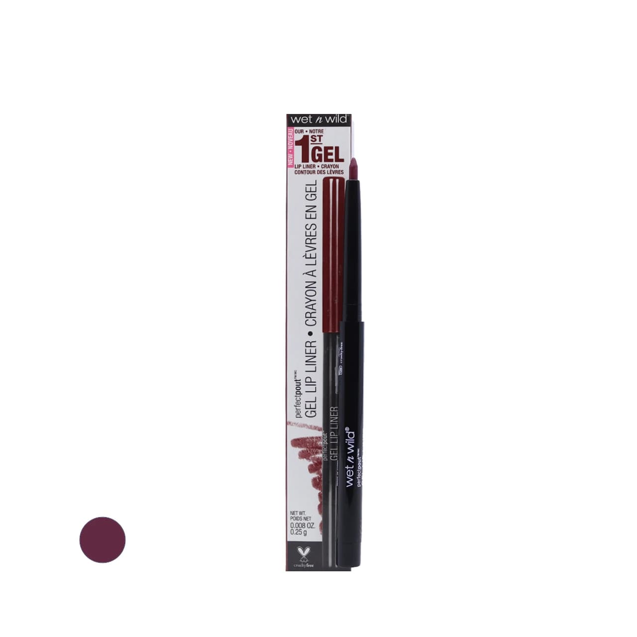 مداد لب پرفکت پافت ژل E 652C وت ان وایلد 2 گرم