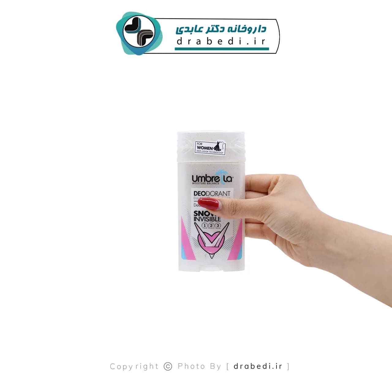 استیک دئودورانت زنانه مدل اسنو آمبرلا 90 میلی لیتر — تصویر ۳