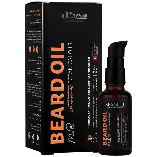 روغن تقویت کننده ریش سی گل حجم ۳۰ میل