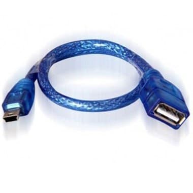 کابل تبدیل Mini USB به USB طول 30 سانتی متر