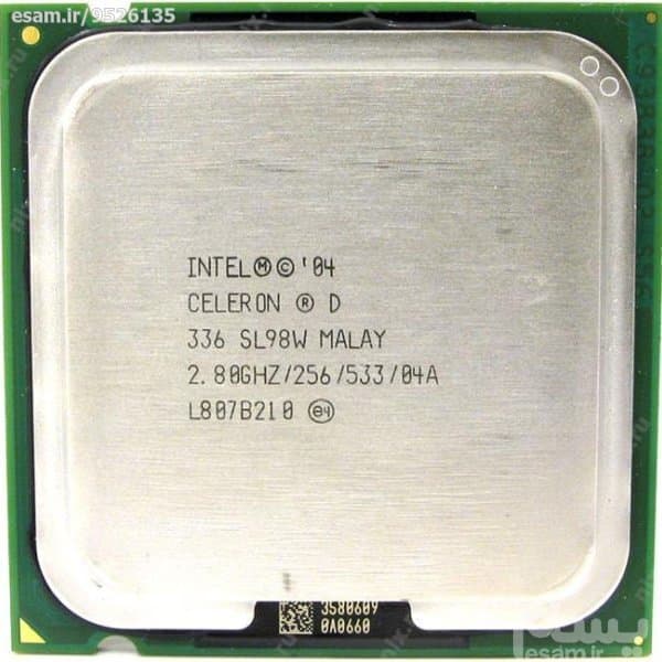پردازنده اینتل Intel Celeron D 336 استوک