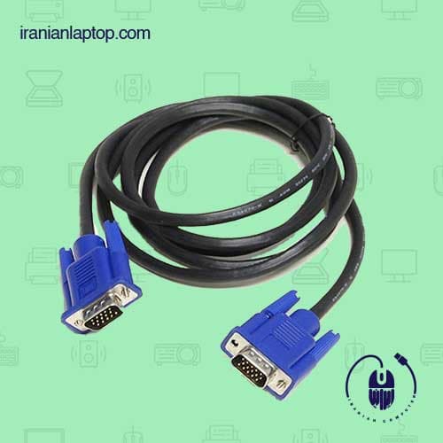 کابل VGA اورجینال طول 1.5 متر — تصویر ۸