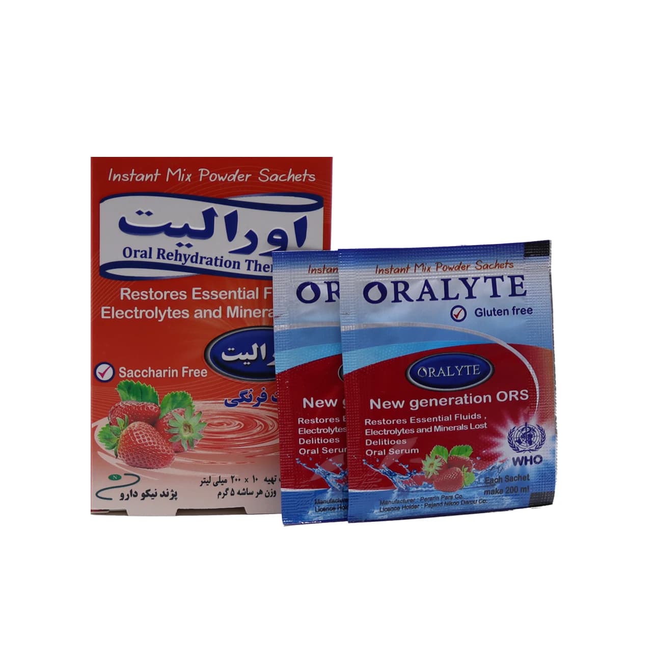 ساشه اوراليت پژند نیکو دارو 10 عدد — تصویر ۸