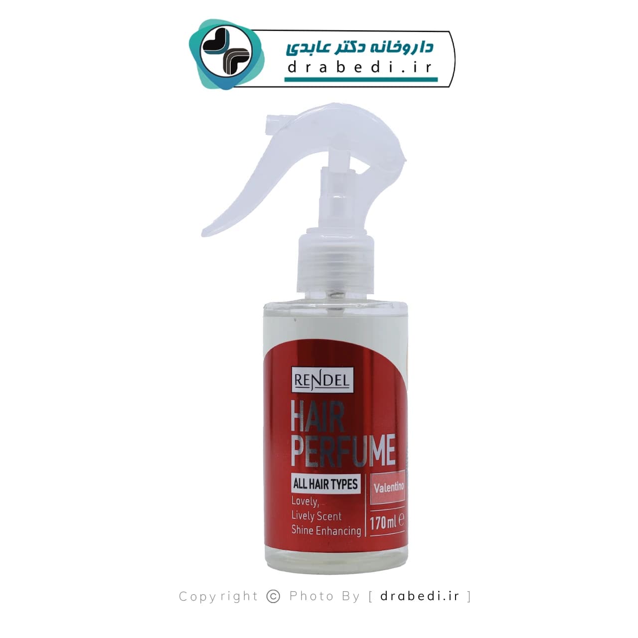 عطر مو رندل مدل ولنتینو مناسب انواع مو 170 میلی لیتر — تصویر ۵