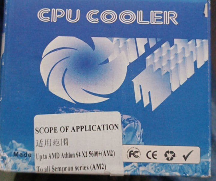 فن پردازنده دی نت CPU COOLER 80*80 — تصویر ۹