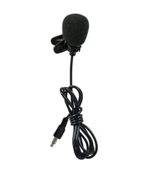 میکروفون یقه ای لاوالیر مدل GL-121 با پورت جک 3.5 میلی متر ی