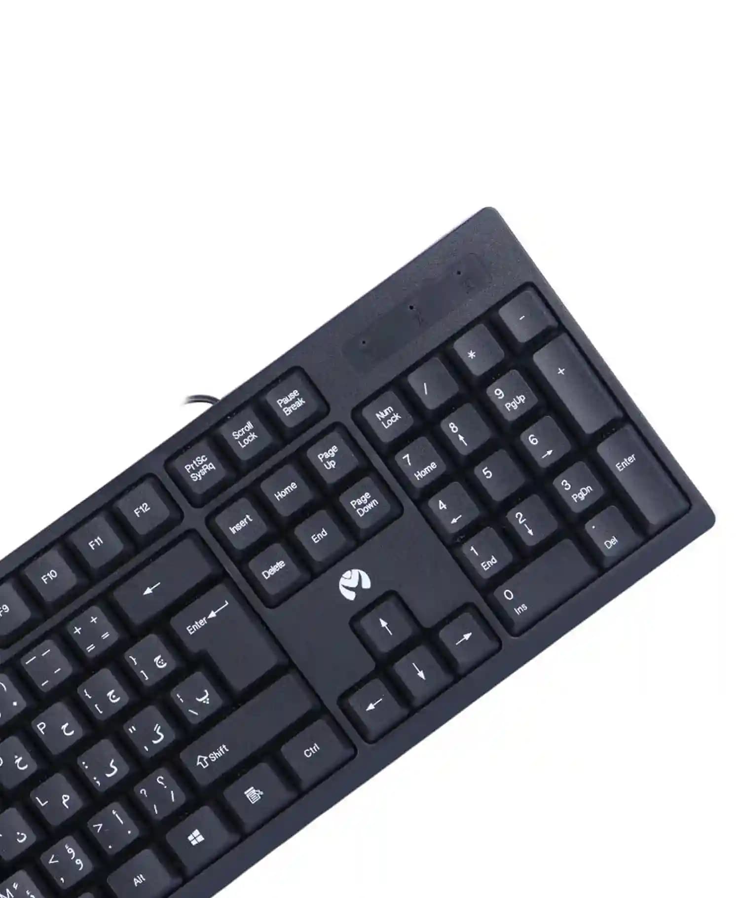 کیبورد با سیم mikuso مدل kb-039u — تصویر ۱۱