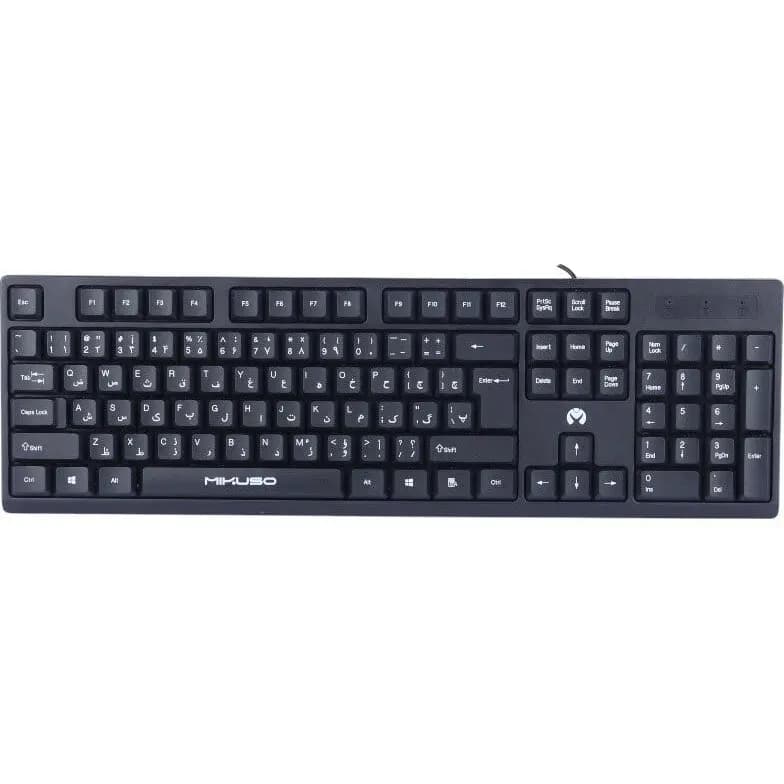 کیبورد با سیم mikuso مدل kb-039u