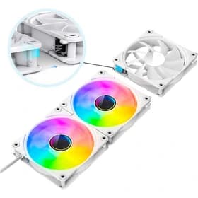 سیستم خنک کننده آبی اوست مدل GT-AV360 ARGB Infinity سفید — تصویر ۱۲