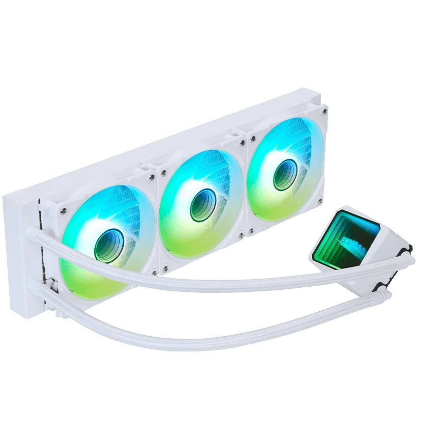 سیستم خنک کننده آبی اوست مدل GT-AV360 ARGB Infinity سفید
