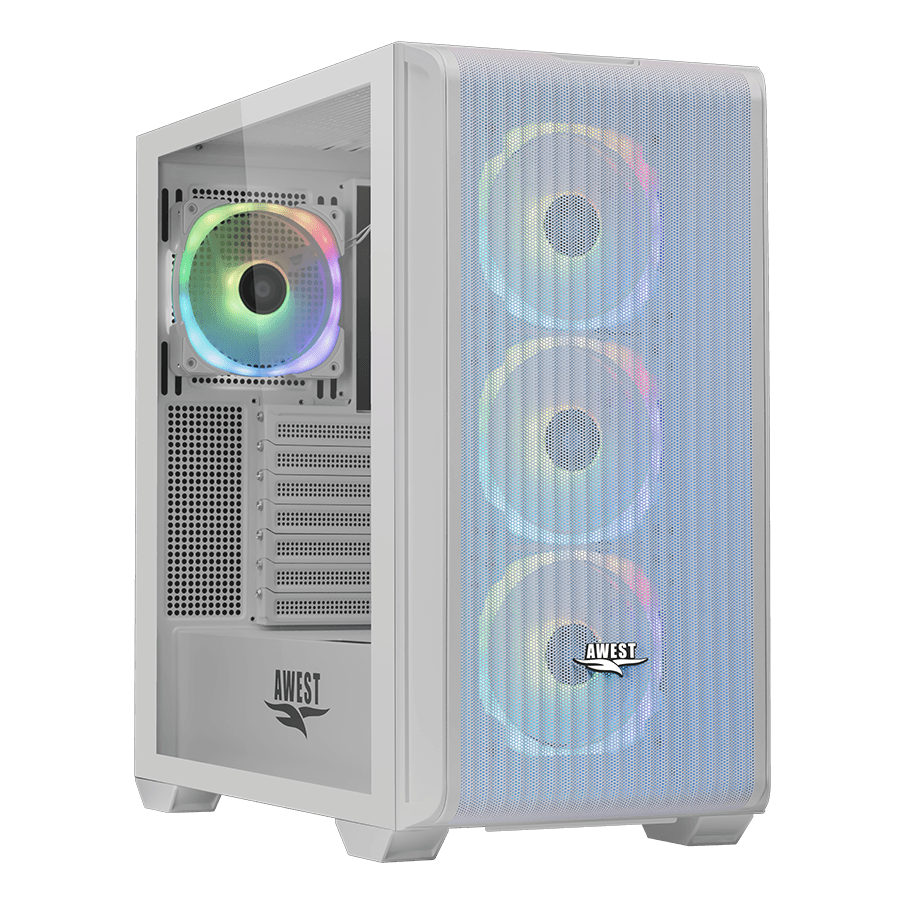 سیستم گیمینگ White Phantom اِنیاک کامپیوتر — تصویر ۳