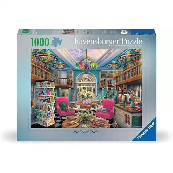 پازل 1000 تکه رونزبرگر طرح کاخ کتاب — تصویر ۸