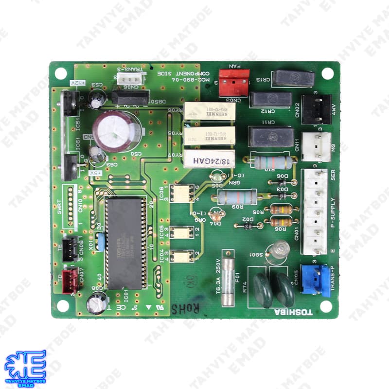 برد کولرگازی توشیبا استوک کد(BSO45)MCC-890-04_18/24