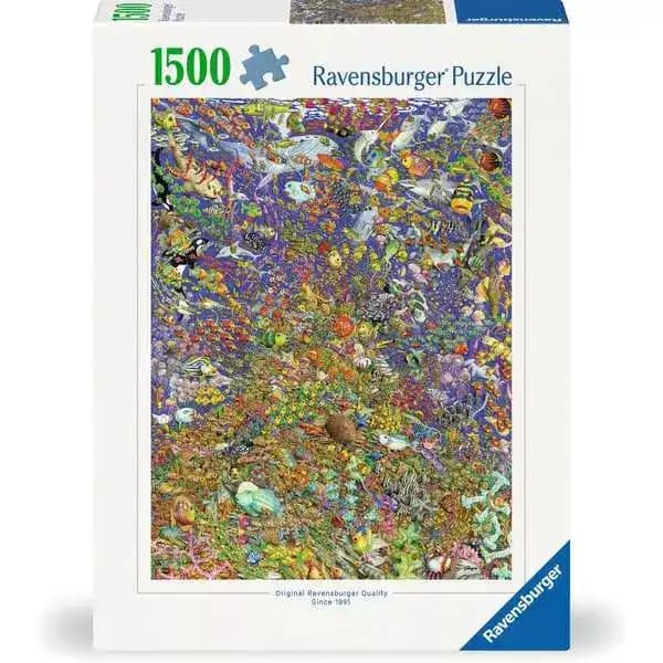 پازل 1500 تکه رونزبرگر طرح دنیای ماهی‌ها