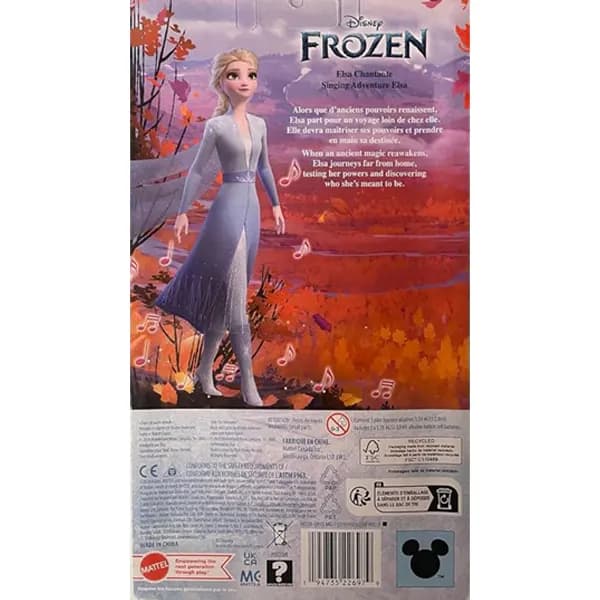 عروسک آوازخوان السا فروزن Mattel — تصویر ۴
