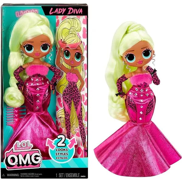عروسک فشن LOL Surprise سری OMG مدل Lady Diva