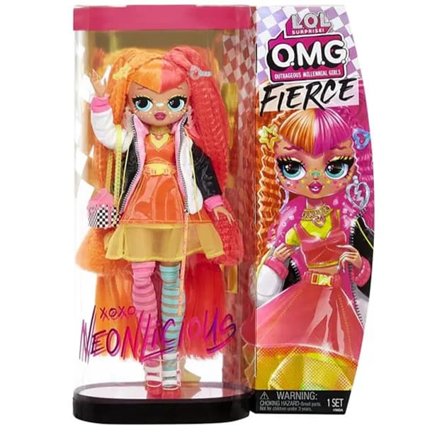 عروسک LOL Surprise سری OMG Fierce مدل نئون‌لیشز — تصویر ۹